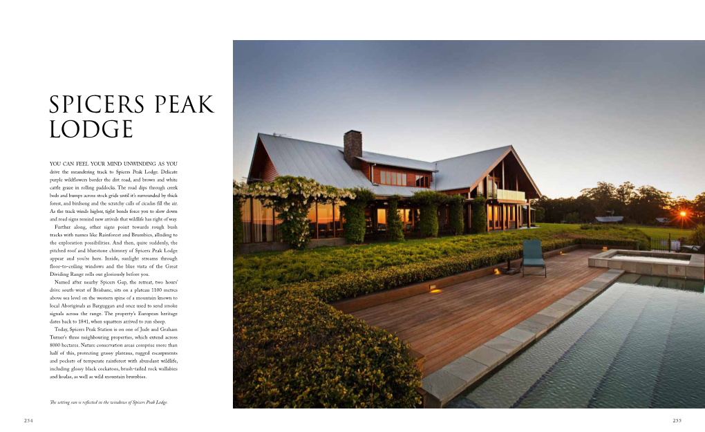 Spicers Peak Lodge