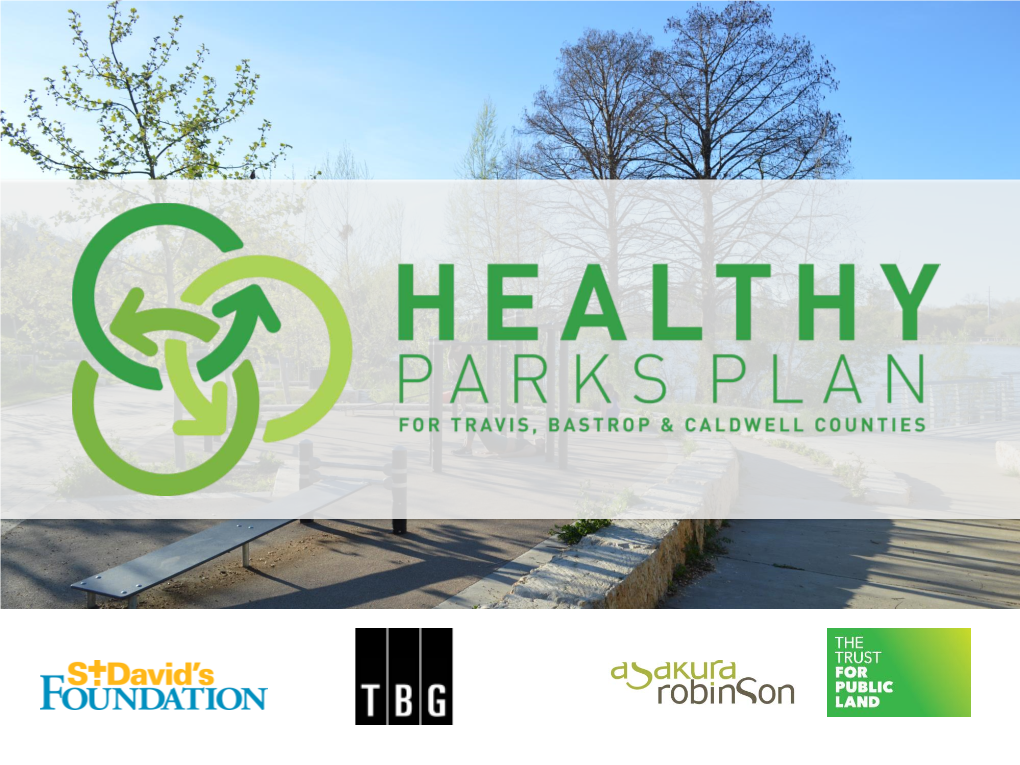 The Healthy Parks Plan Online Appendices