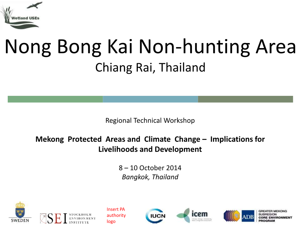 Nong Bong Kai Non-Hunting Area Chiang Rai, Thailand