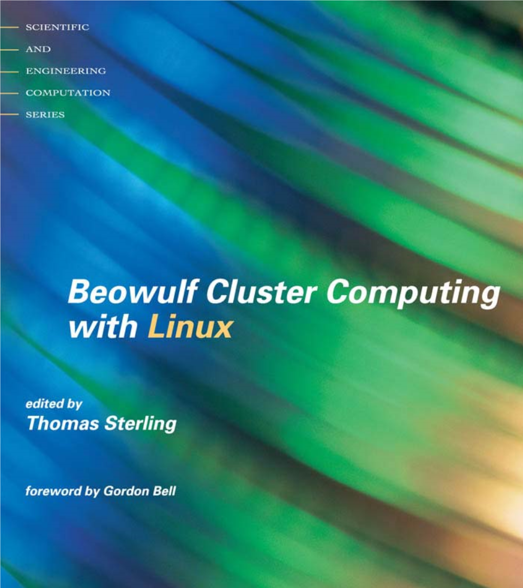 Beowulf Cluster Computing with Linux (Scientific and Engineering