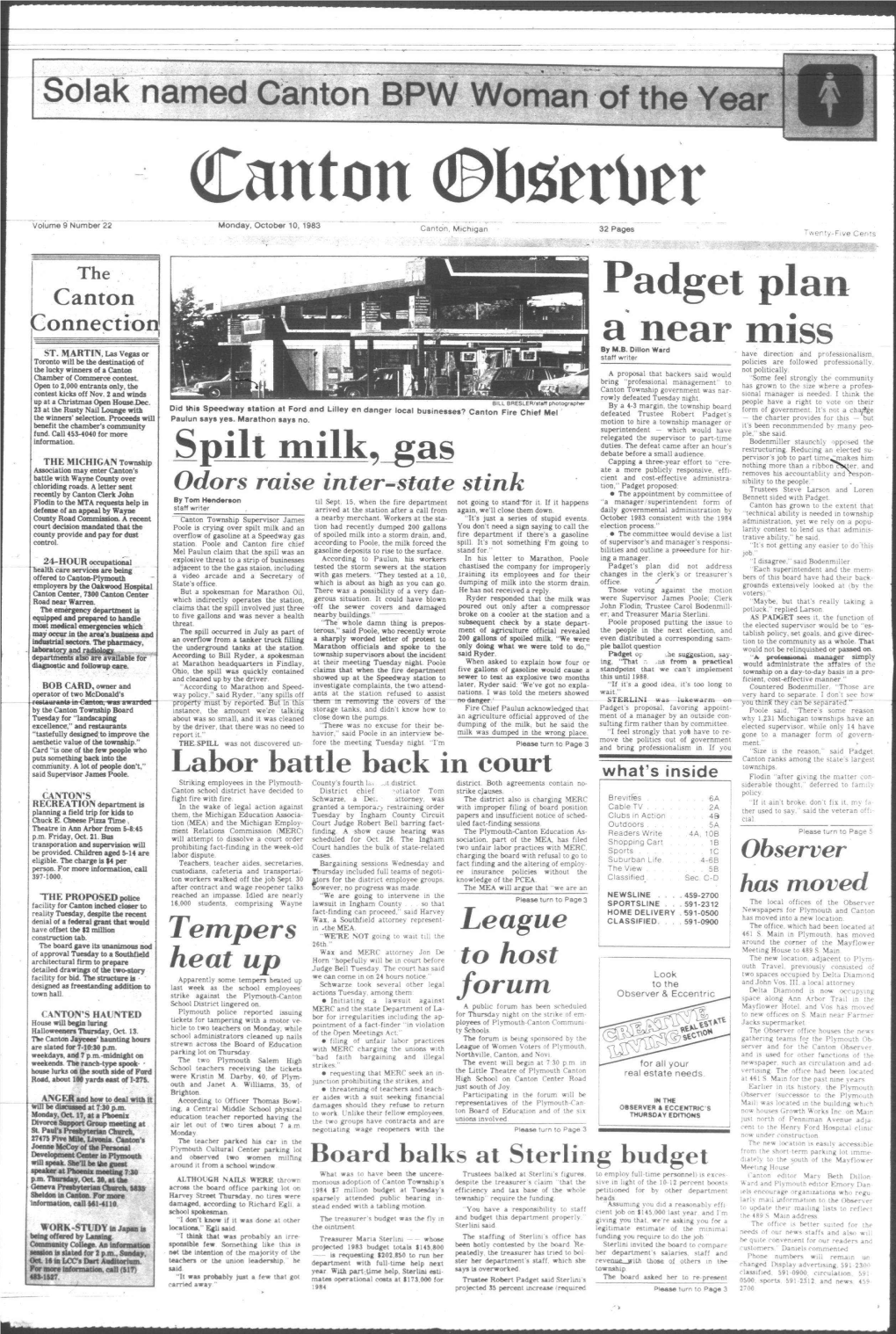 Canton Observer for October 10, 1983