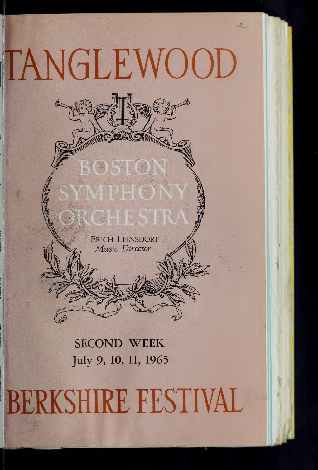 Boston Symphony Orchestra Concert Programs, Summer, 1965-1966