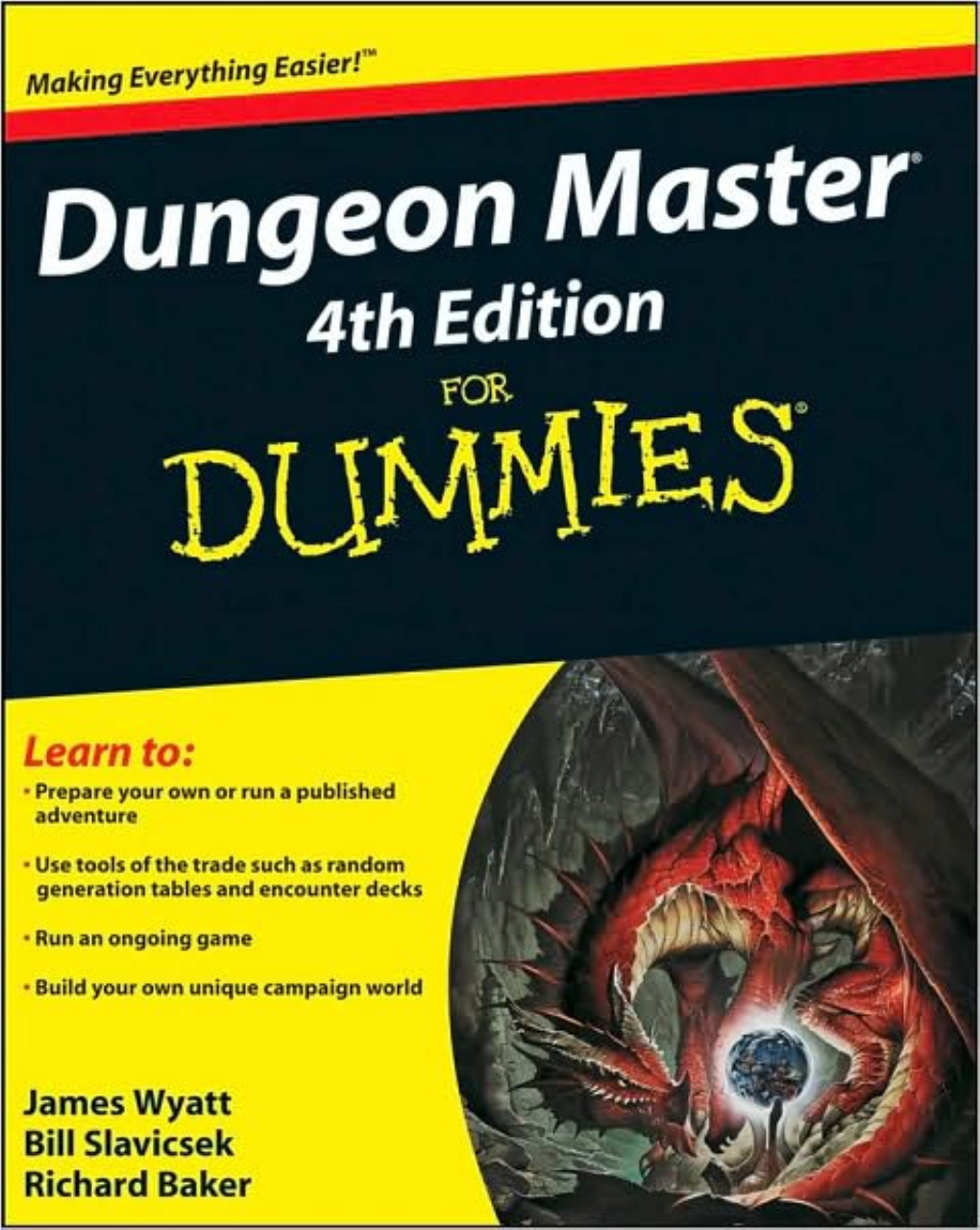 Dungeon Master 4Th Edition for Dummies