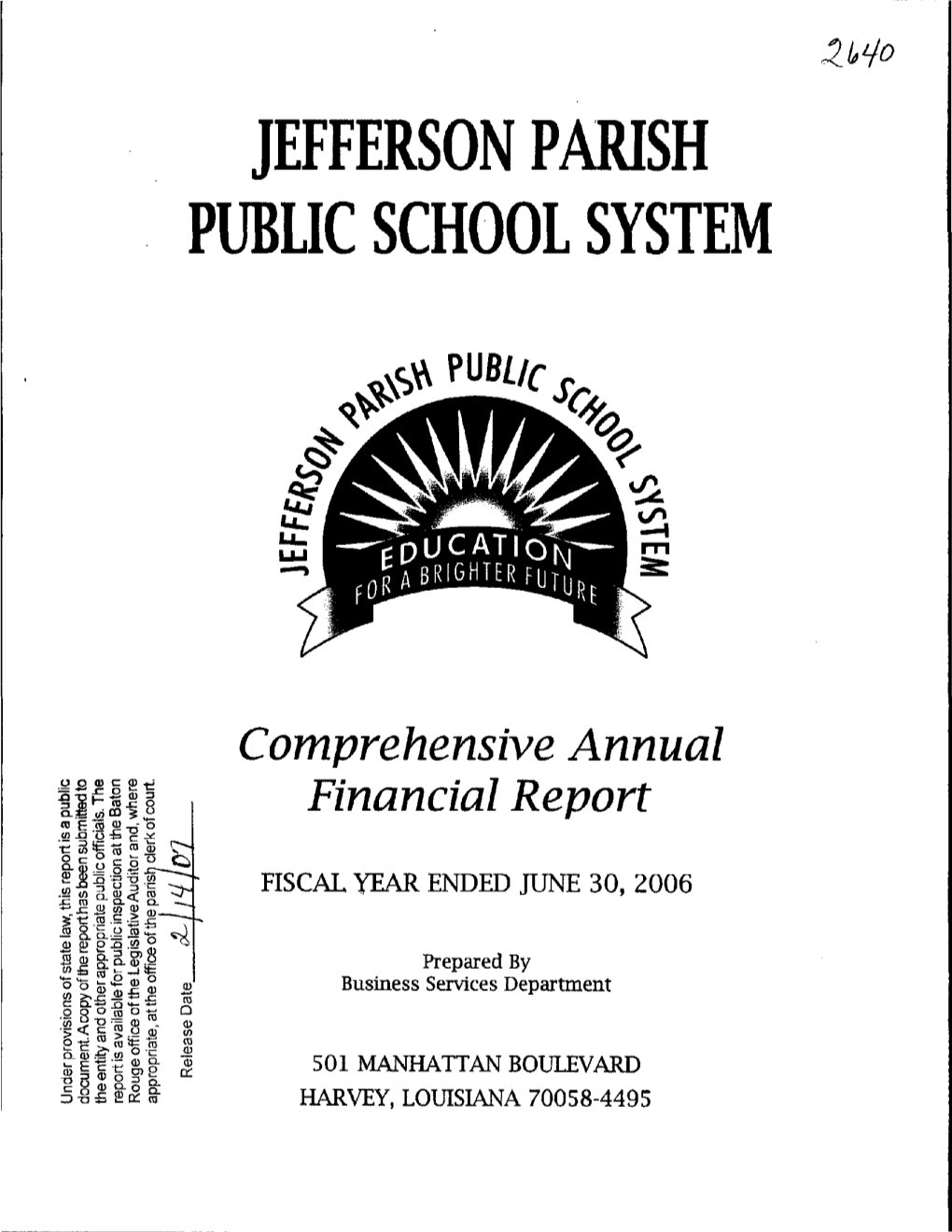 Jefferson Parish Public School System