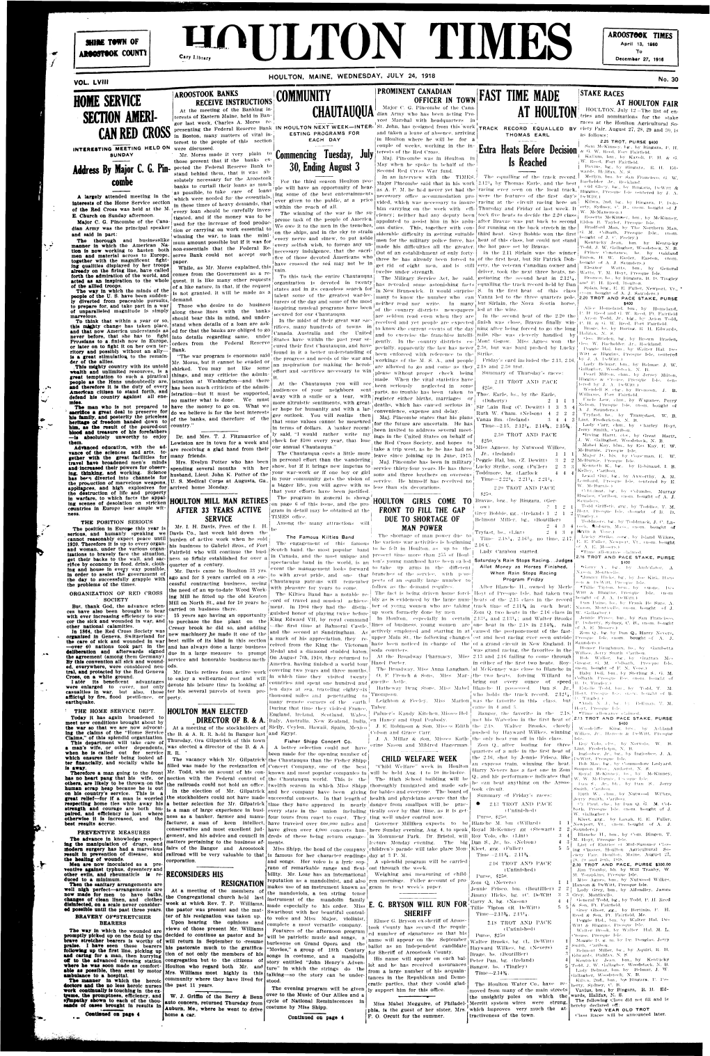 Houlton Times, July 31, 1918