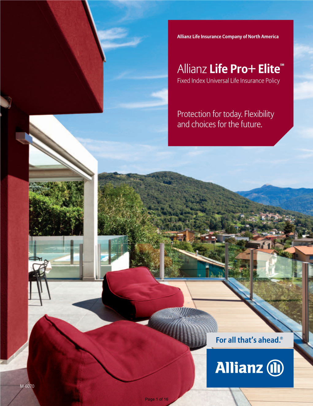 Allianz Life Pro+ Elitesm Fixed Index Universal Life Insurance Policy
