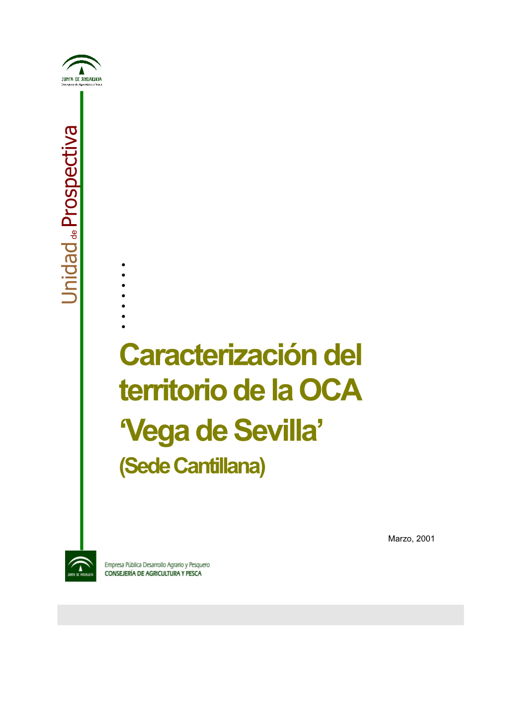 Caracterización Del Territorio De La OCA 'Vega De Sevilla'