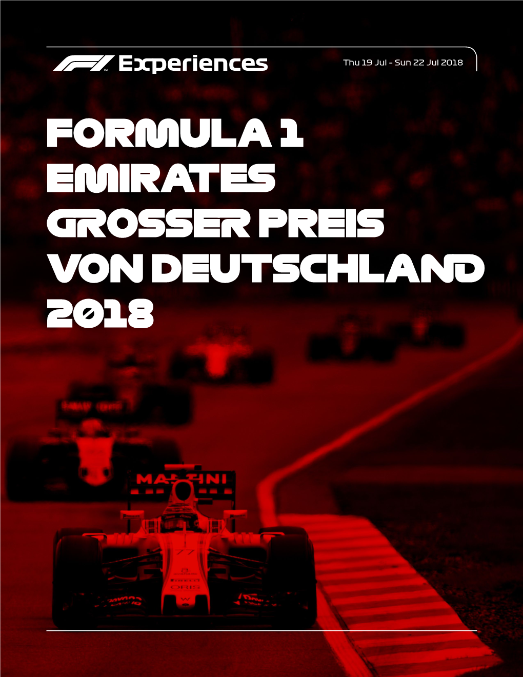Formula 1 Emirates Grosser Preis Von Deutschland 2018