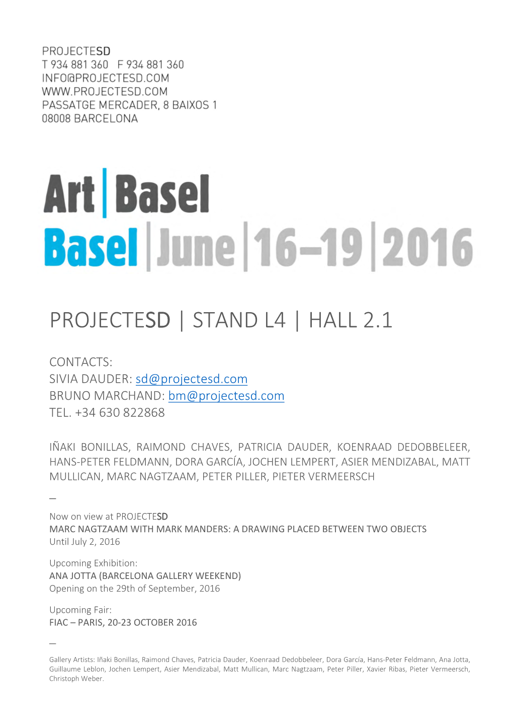 Stand L4 | Hall 2.1