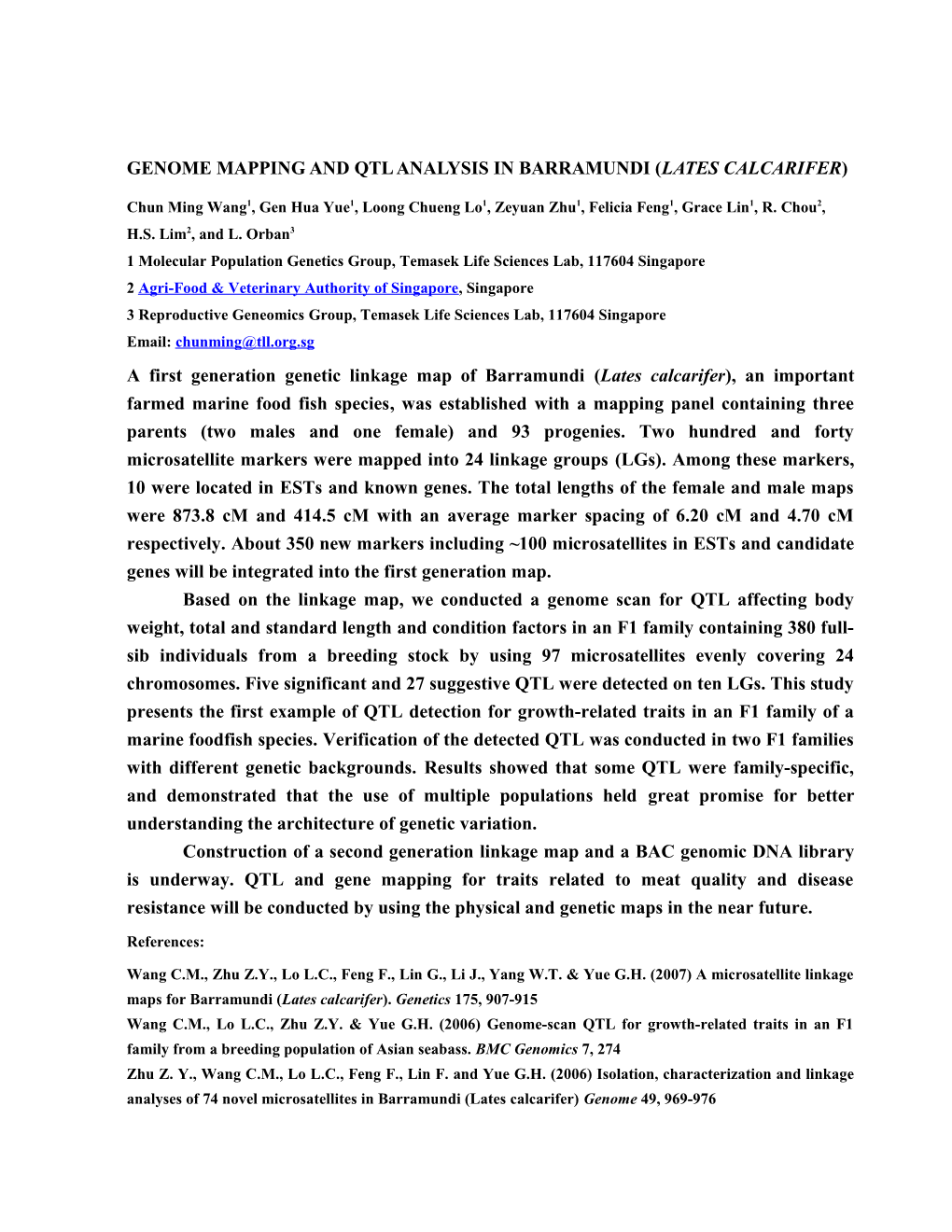 A First Sorghum Composite Linkage Map Was Constructed with Heterologous Probes Already