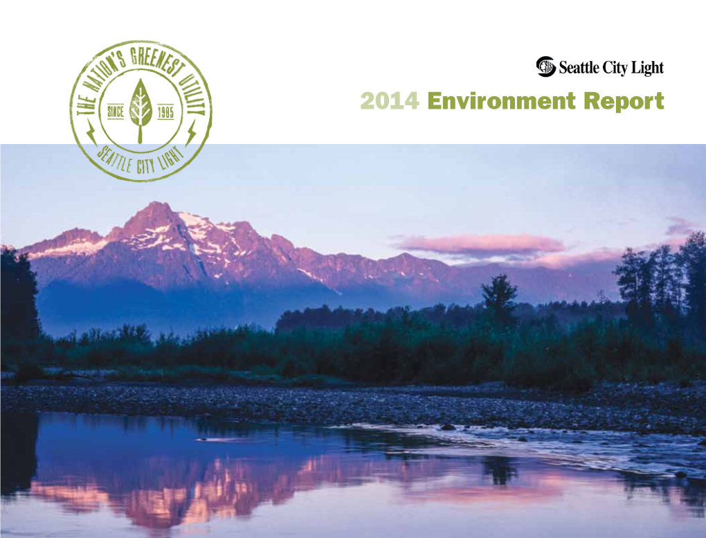 2014 Environment Report