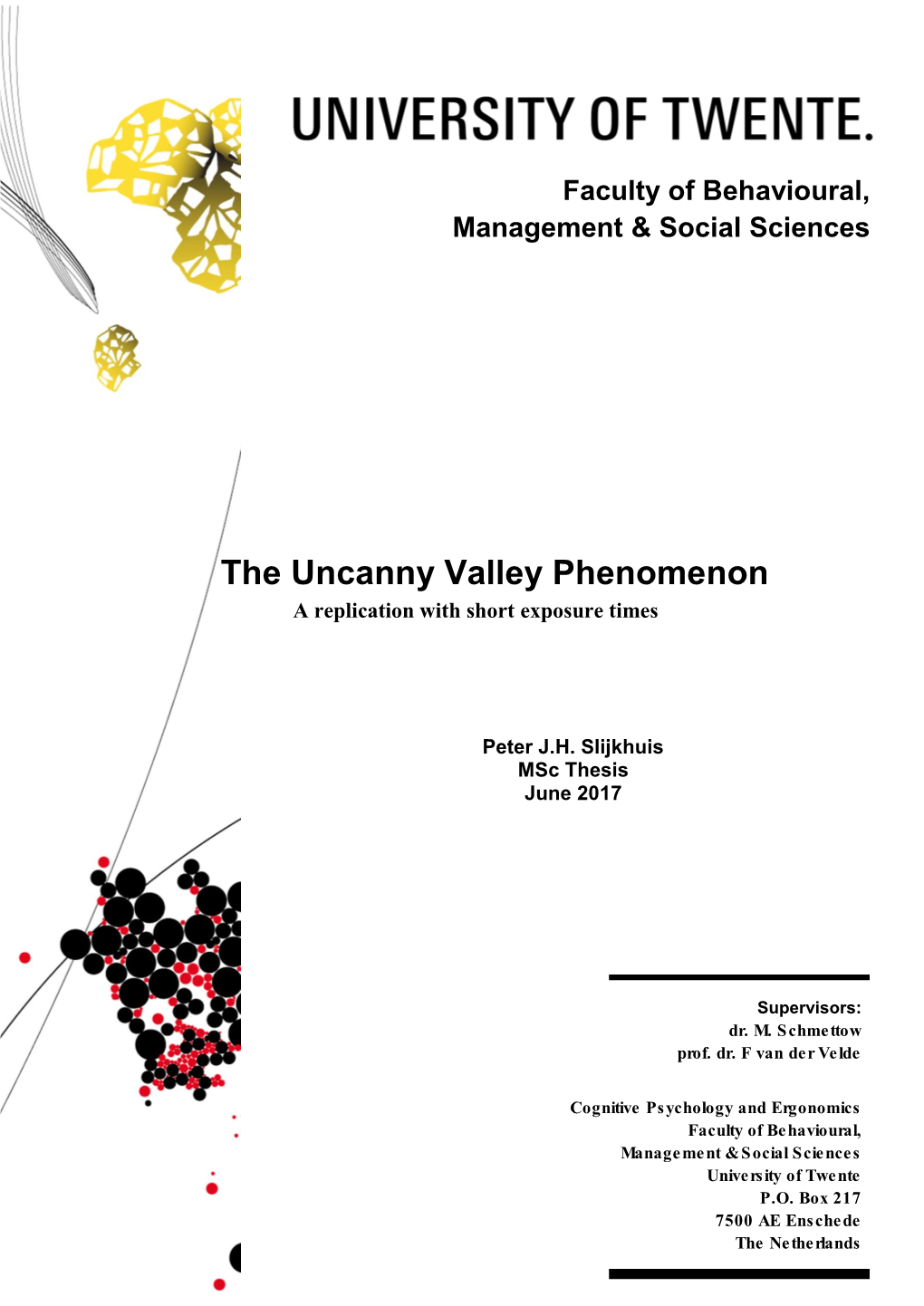 The Uncanny Valley Phenomenon a Replication with Short Exposure Times