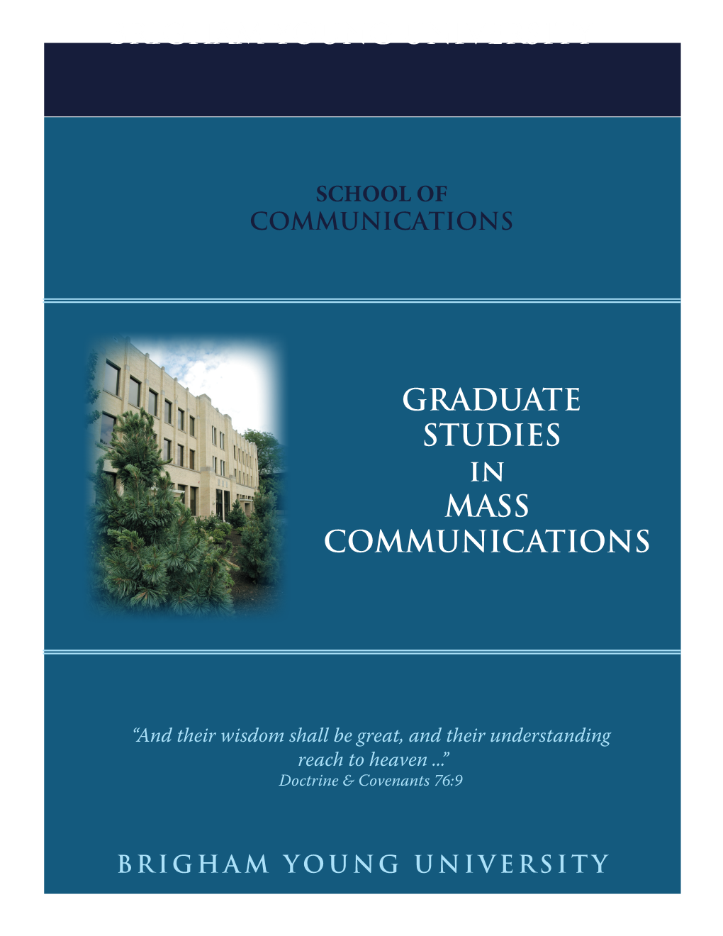 Graduate Studies Handbook