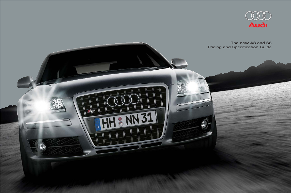 The Audi A8 4 and Price Your Chosen Audi Model Quickly and Standard Equipment 6 Logically