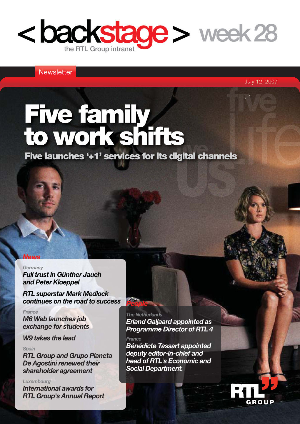 Five Family to Work Shifts Five Launches ‘+1’ Services for Its Digital Channels