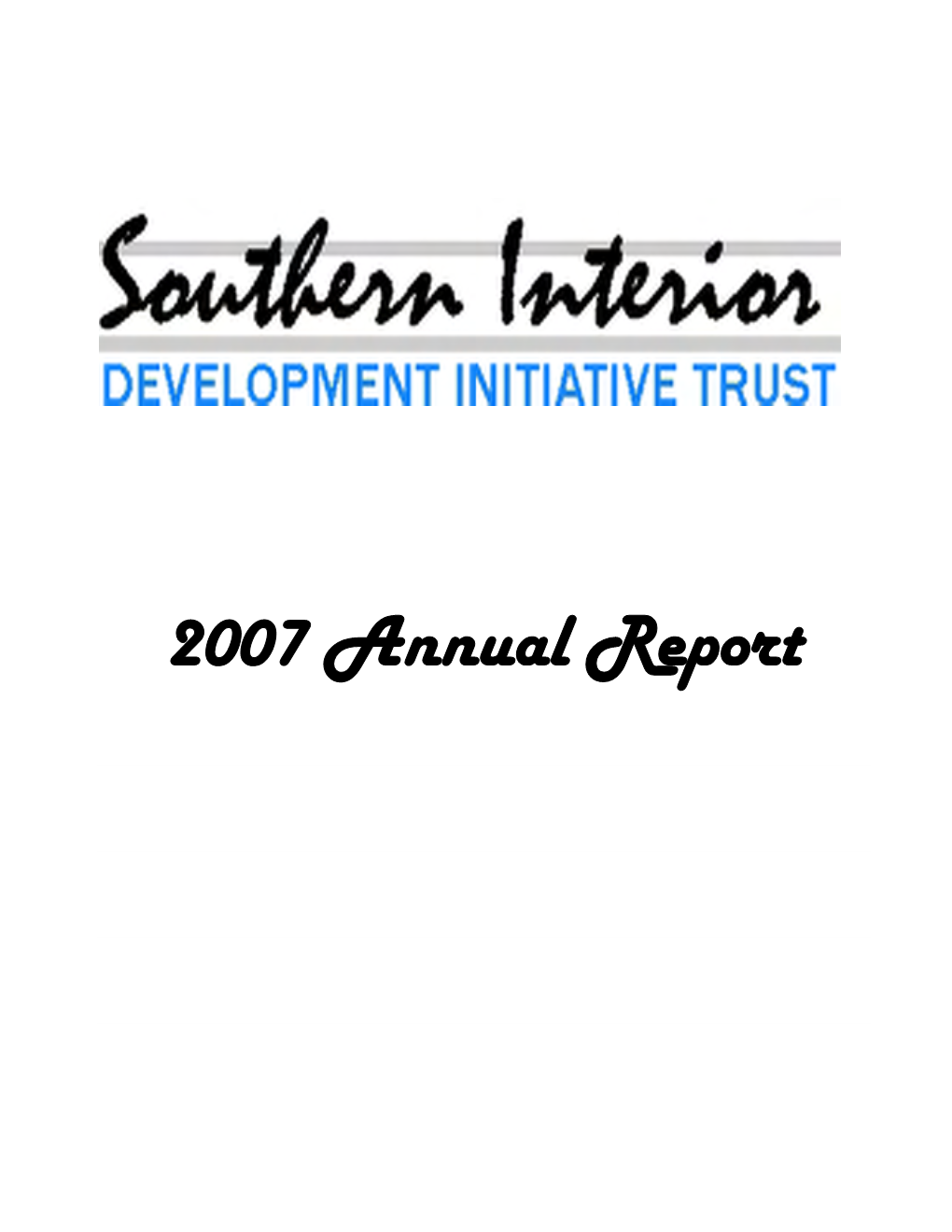 2007 Annual Report