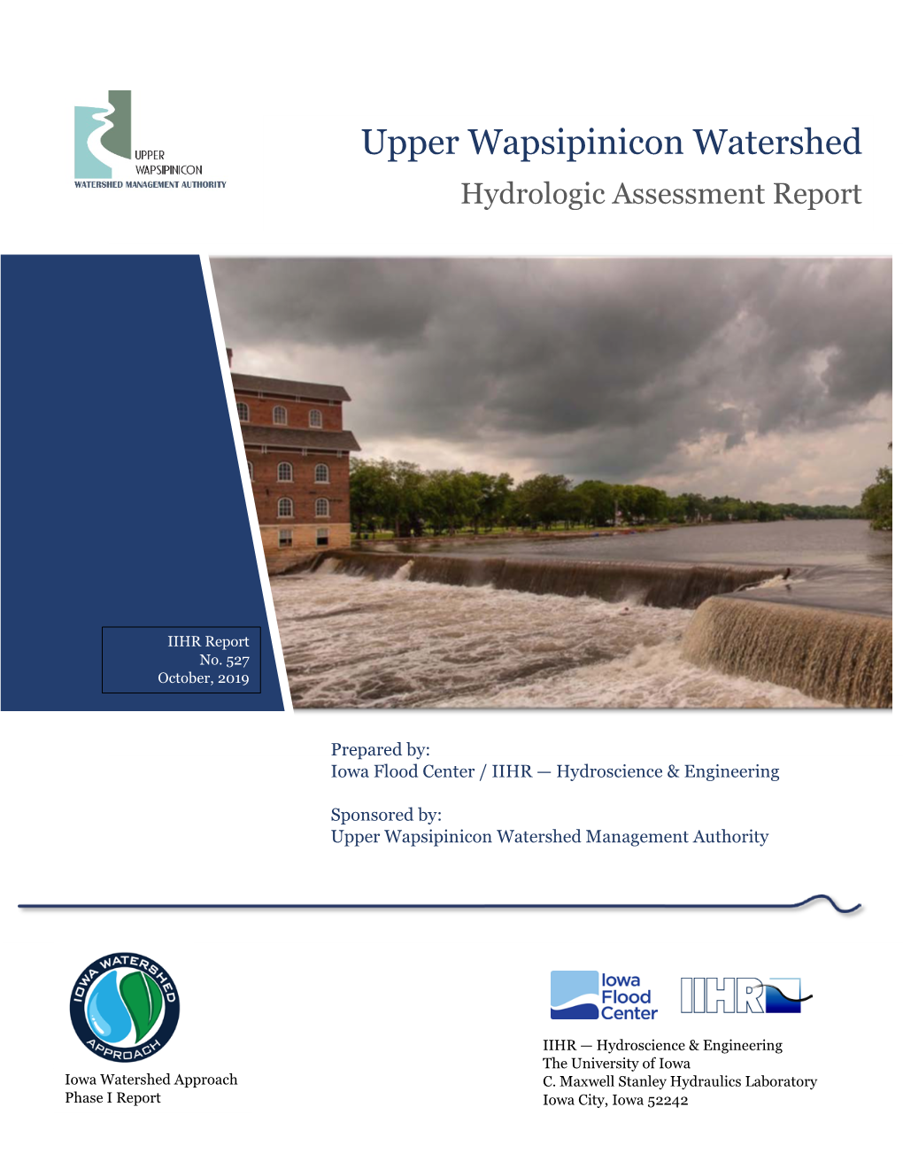 Upper Wapsipinicon River Watershed Hydrologic Assessment