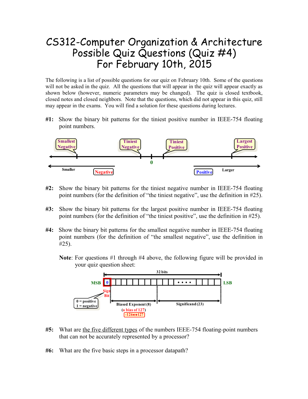 Mention Typical Hardware Components in a Computer System (At Least Five Examples)