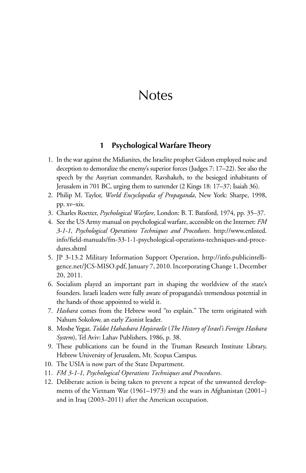 1 Psychological Warfare Theory 1