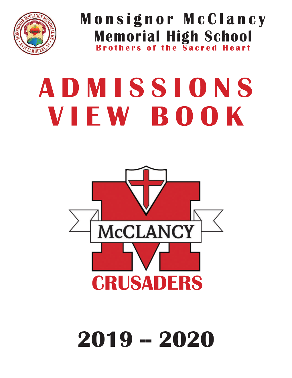 Admissions View Book