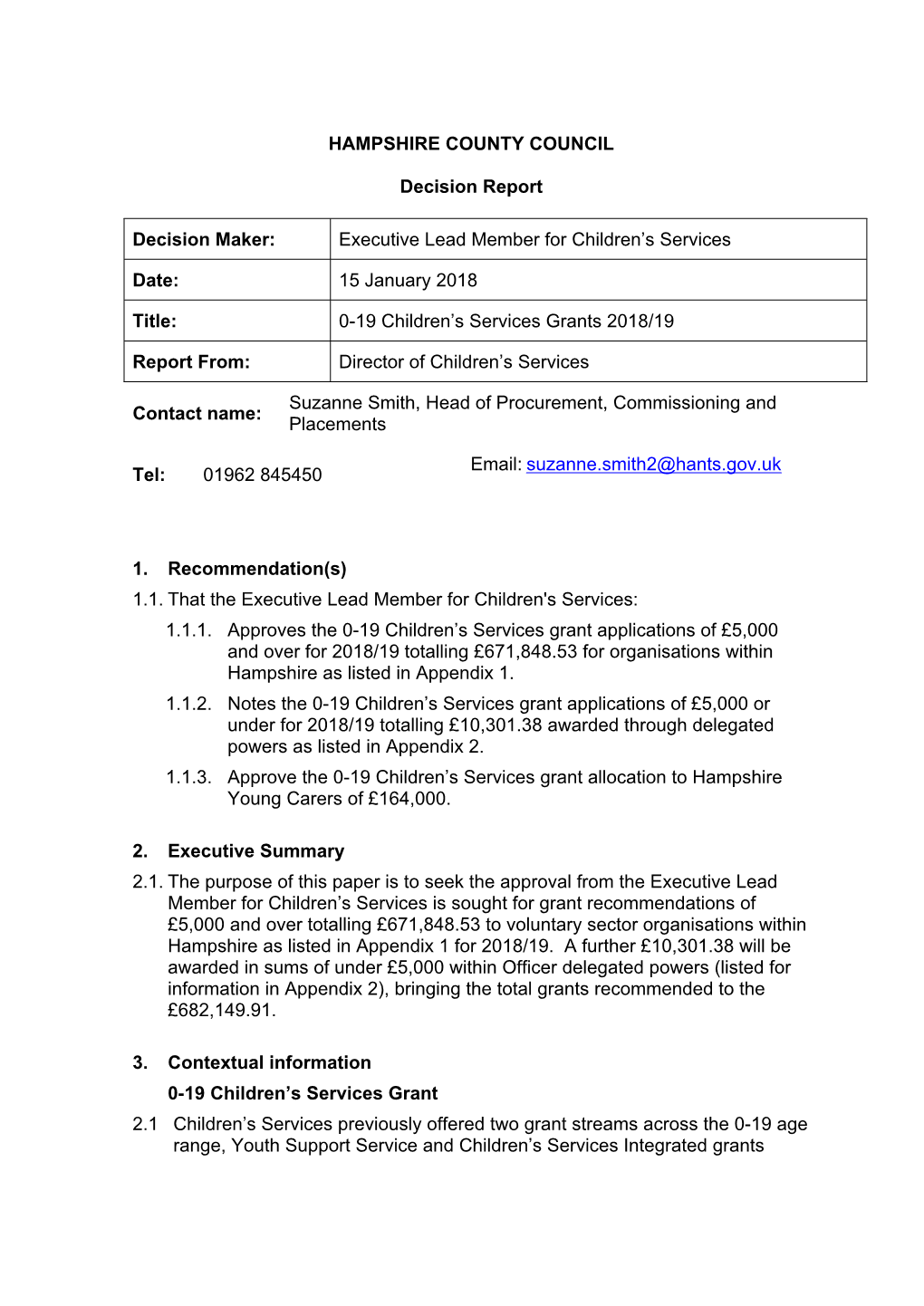 2018-01-15 ELMCS 0-19 Children's