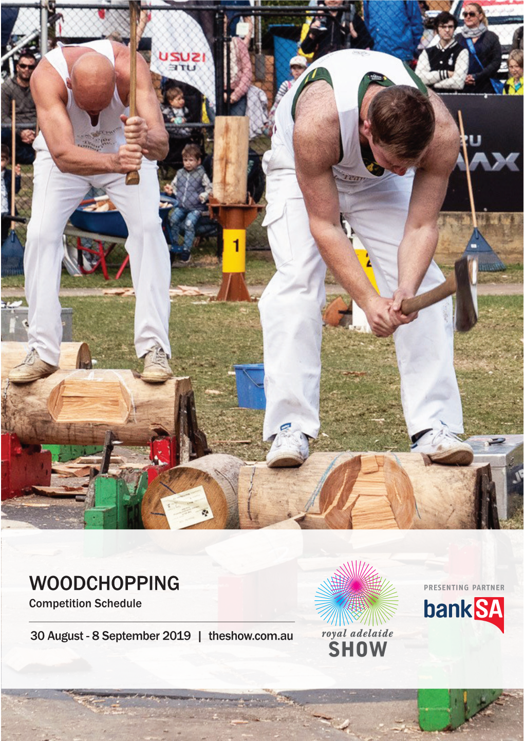 WOODCHOPPING Competition Schedule