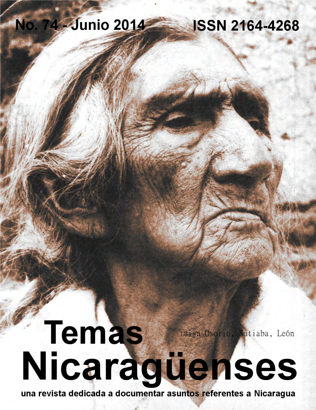 Revista De Temas Nicaragüenses. Dedicada a La Investigación Sobre