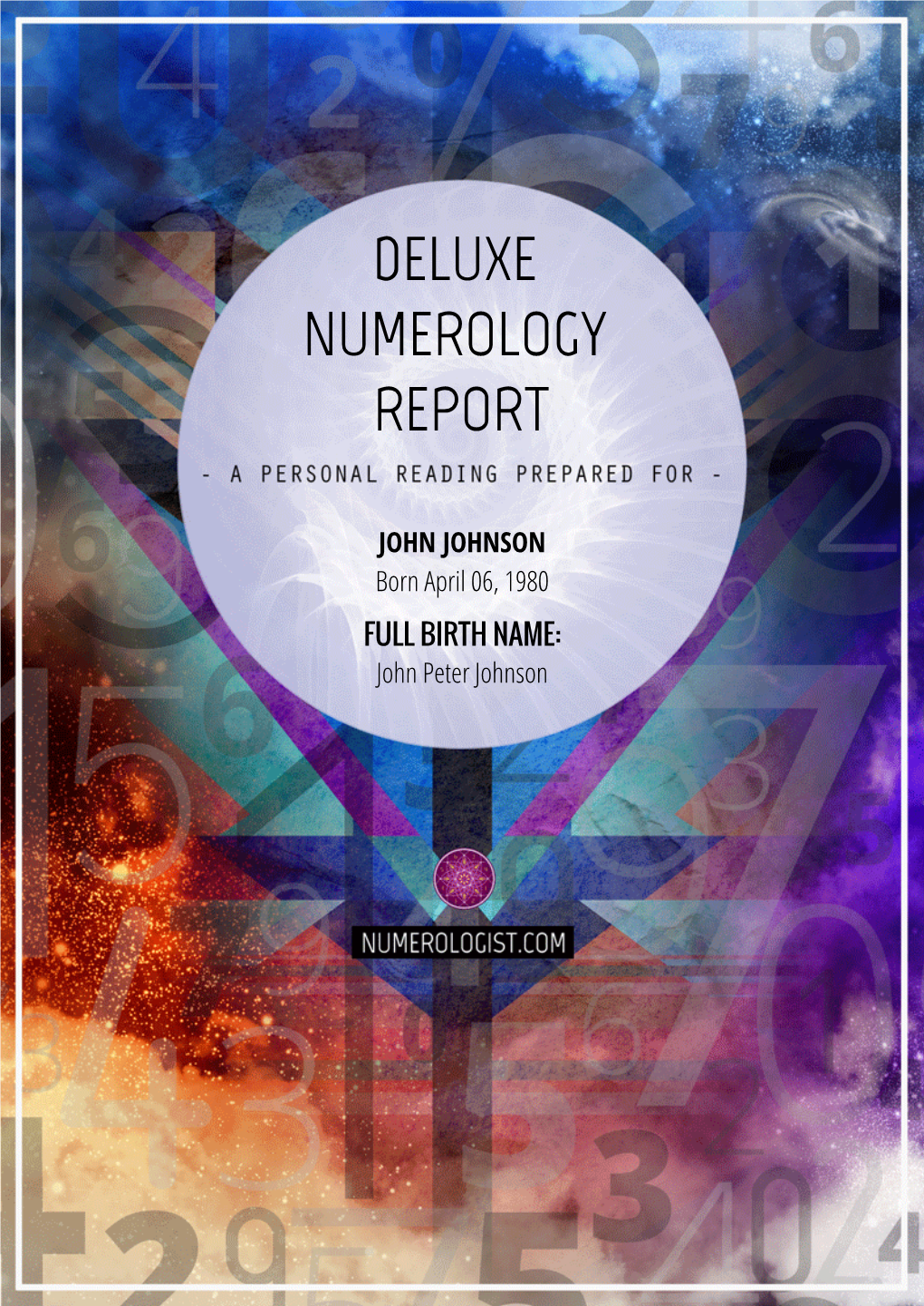 Deluxe Numerology Report