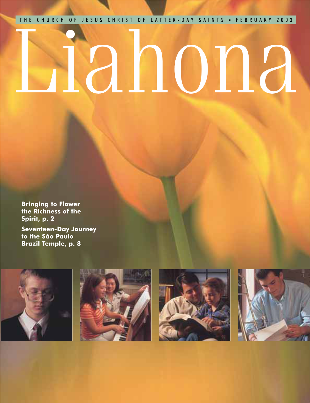 FEBRUARY 2003 Liahona