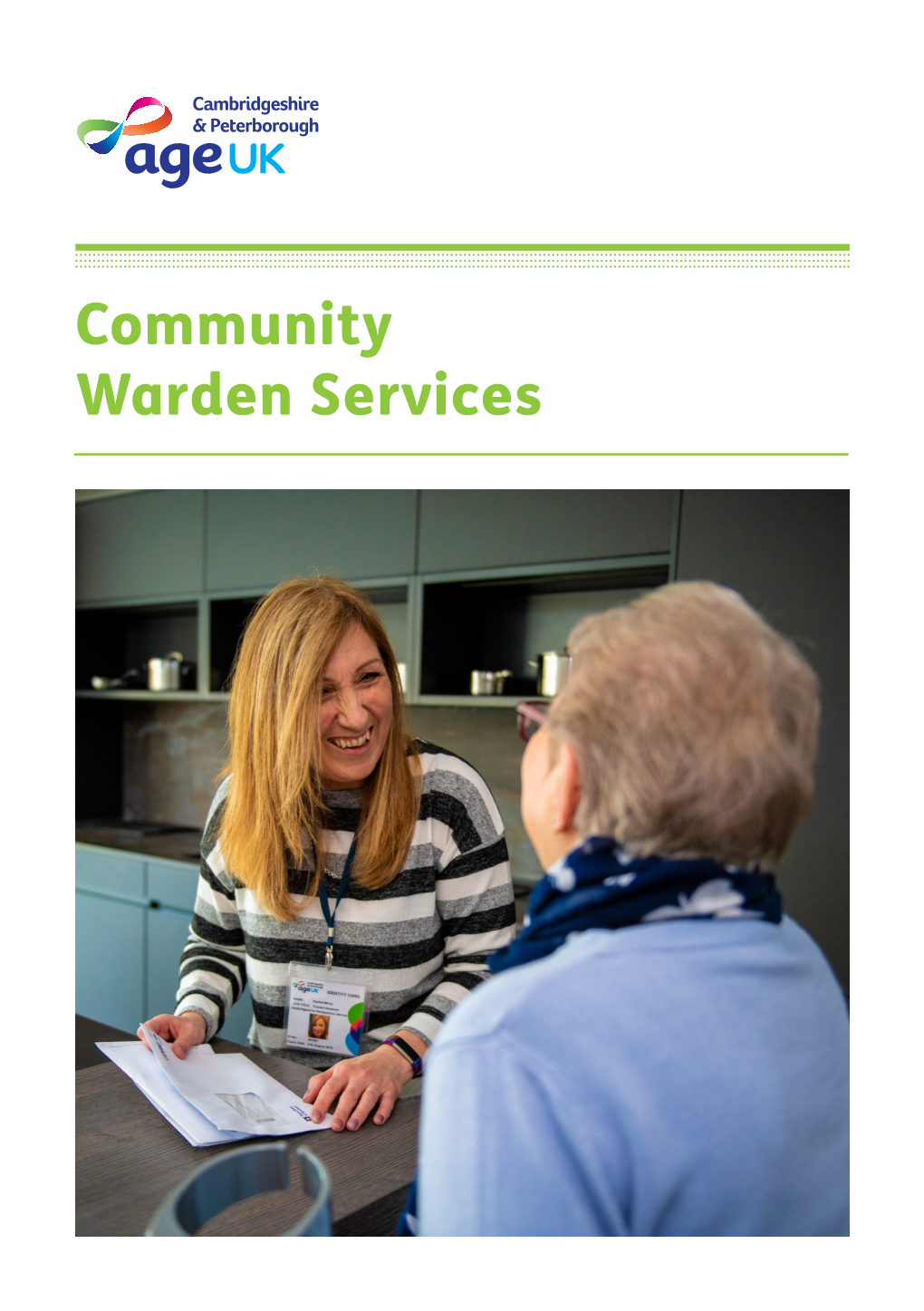 Community Warden Services Supporting Wellbeing and Independence