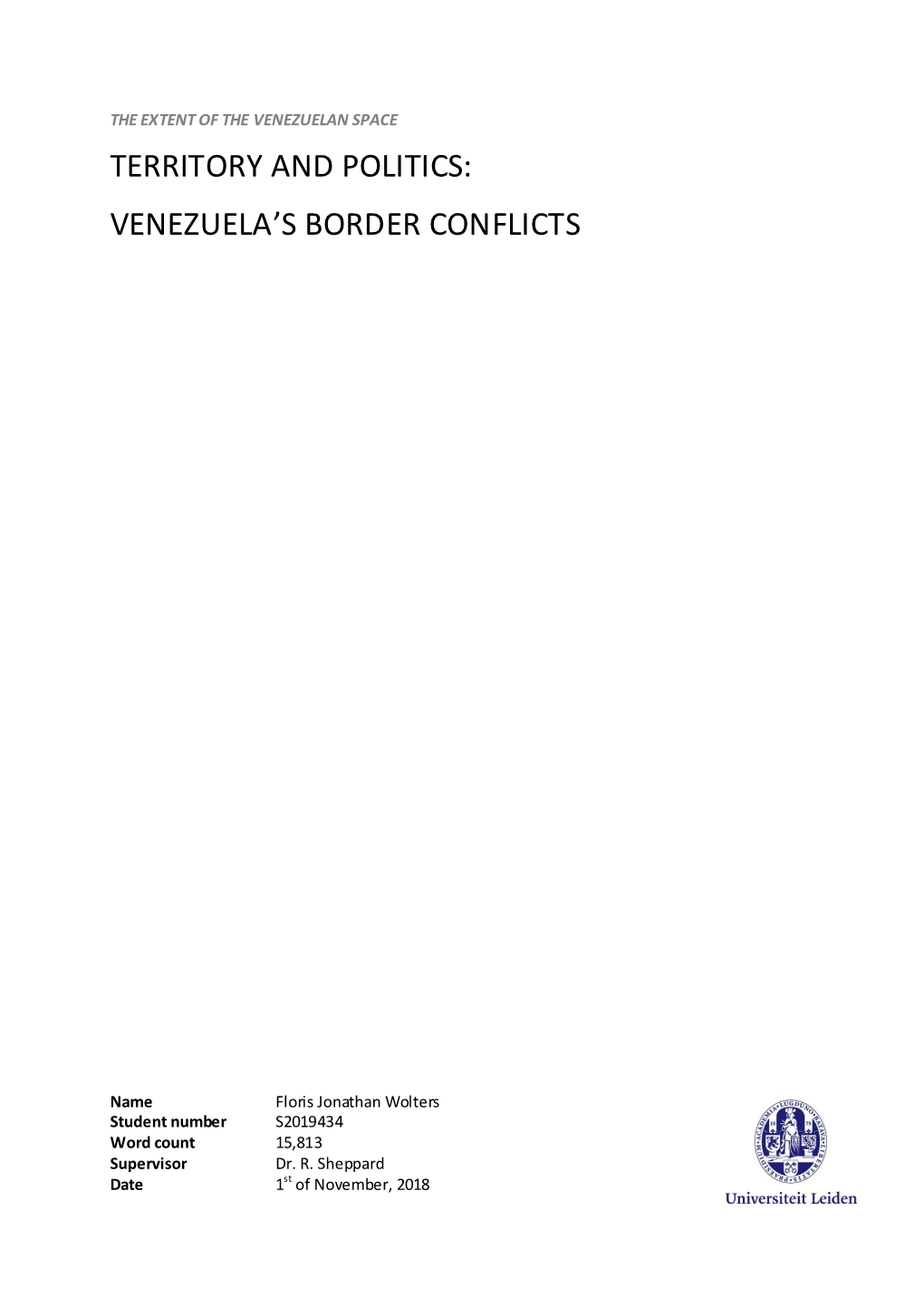 Venezuela's Border Conflicts