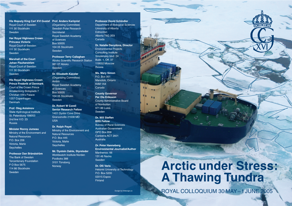 Arctic Under Stress: a Thawing Tundra