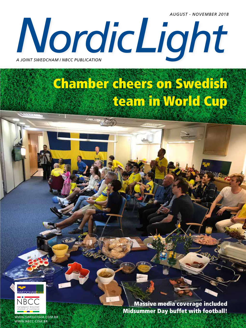 Chamber Cheers on Swedish Team in World Cup