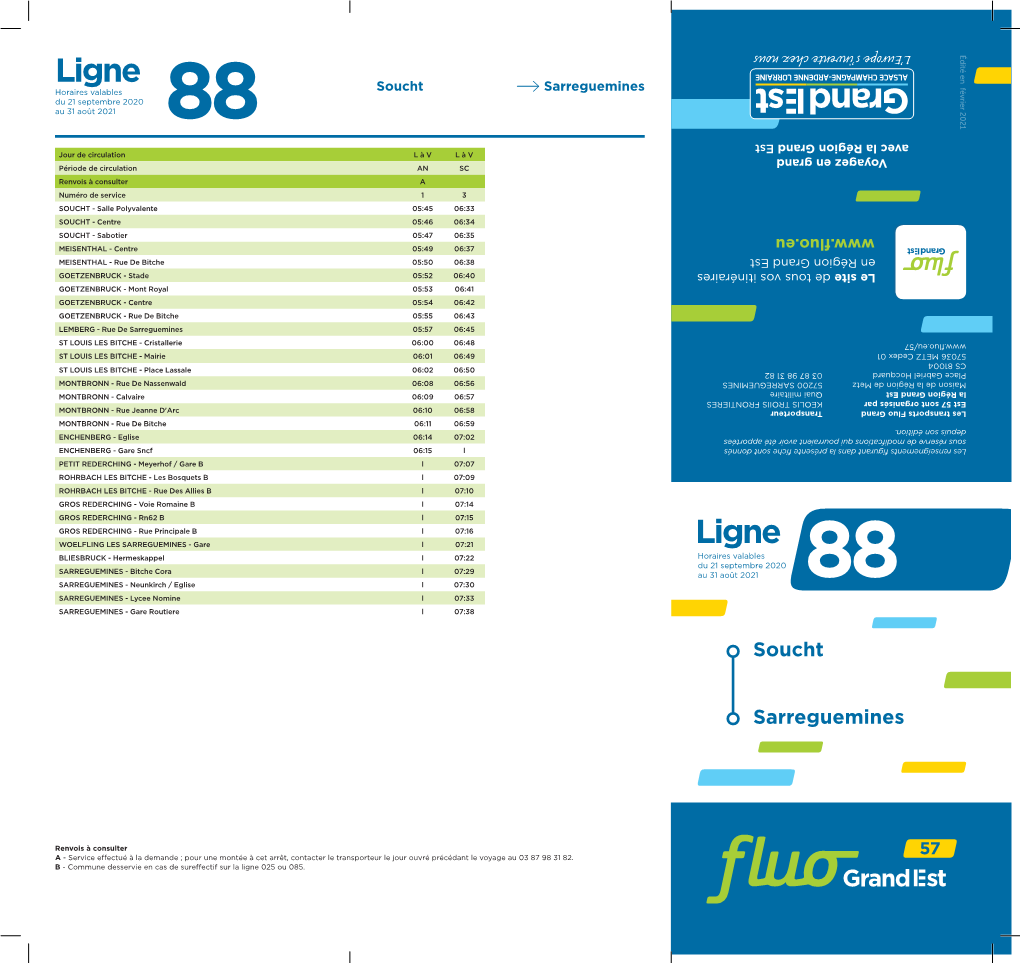 Soucht Sarreguemines Du 21 Septembre 2020