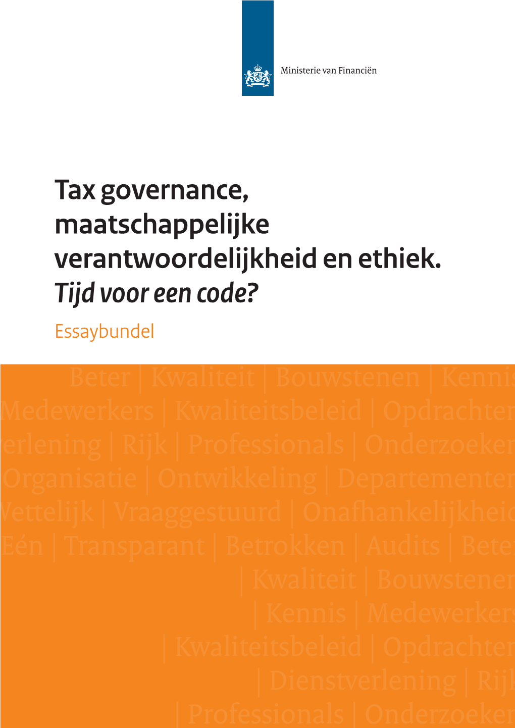 Essaybundel Tax Governance Code