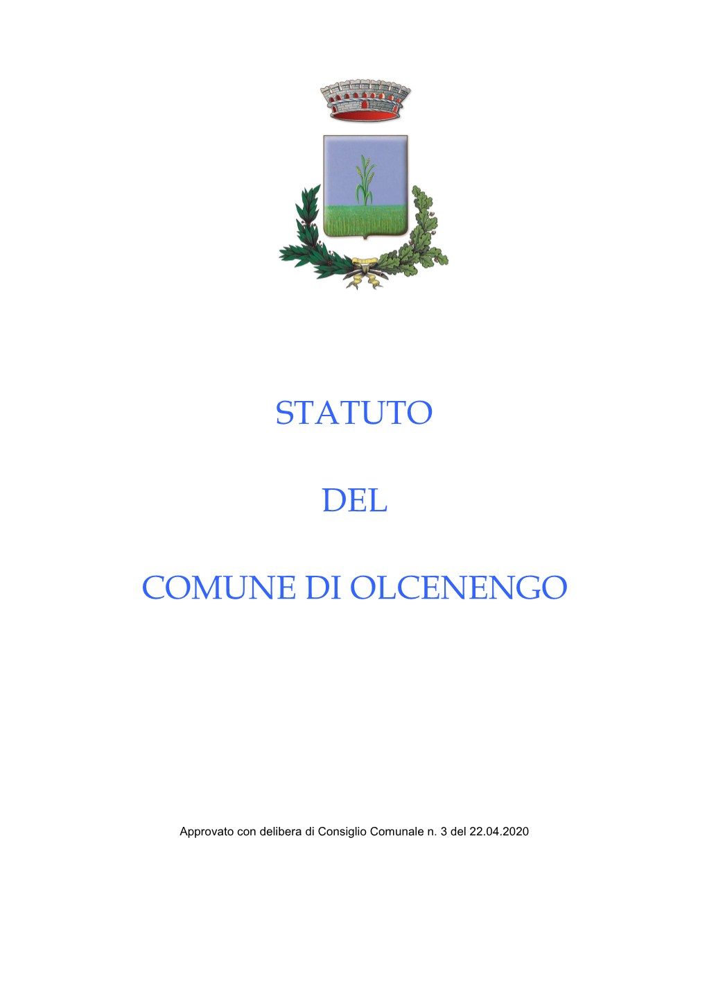 Statuto Olcenengo