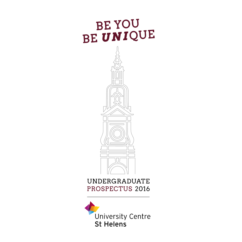 University Centre St Helens 2016 Prospectus