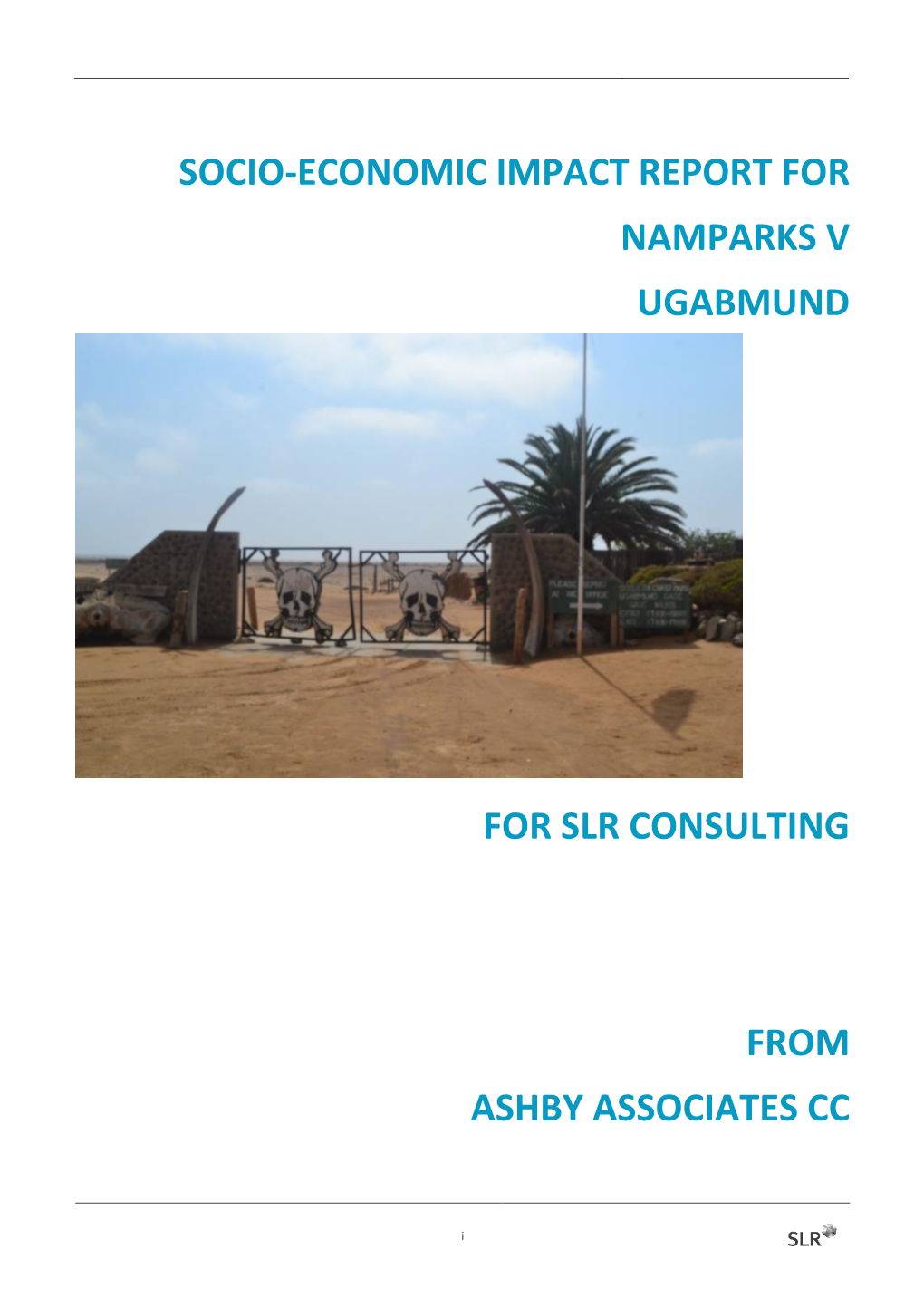 Socio-Economic Impact Report for Namparks V Ugabmund