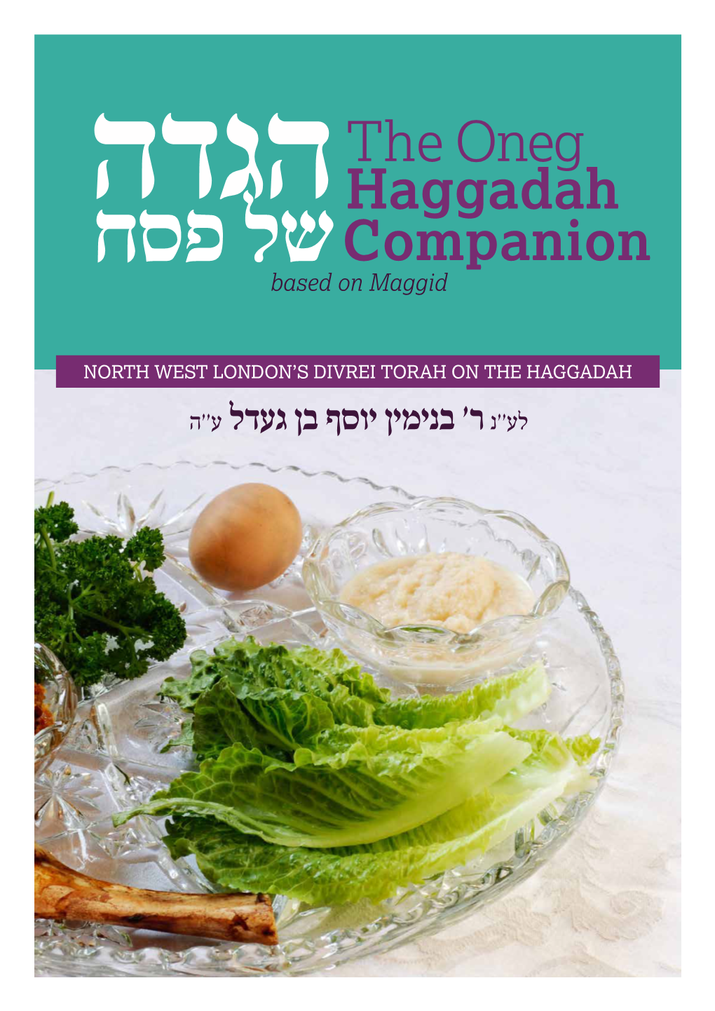 THE ONEG HAGGADAH COMPANION Halachos for Maggid