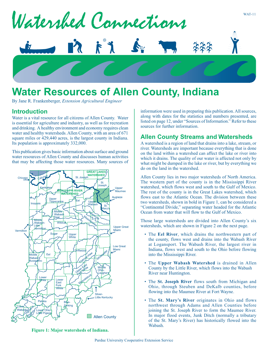 Water Resources of Allen County, Indiana by Jane R