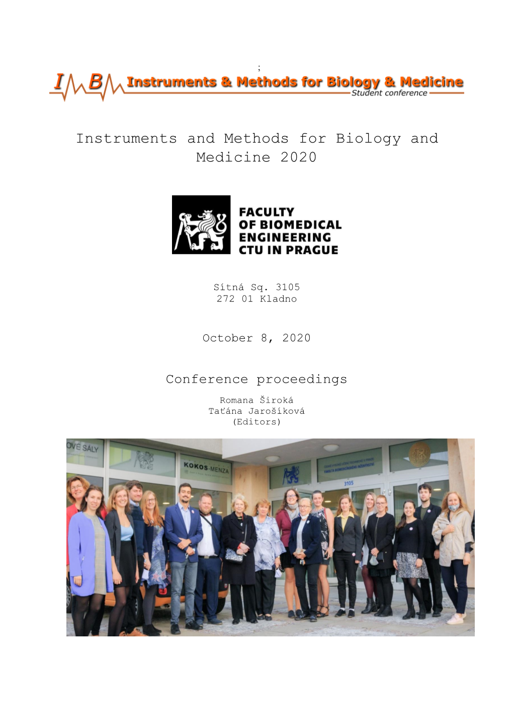 IMBM 2020 Proceedings