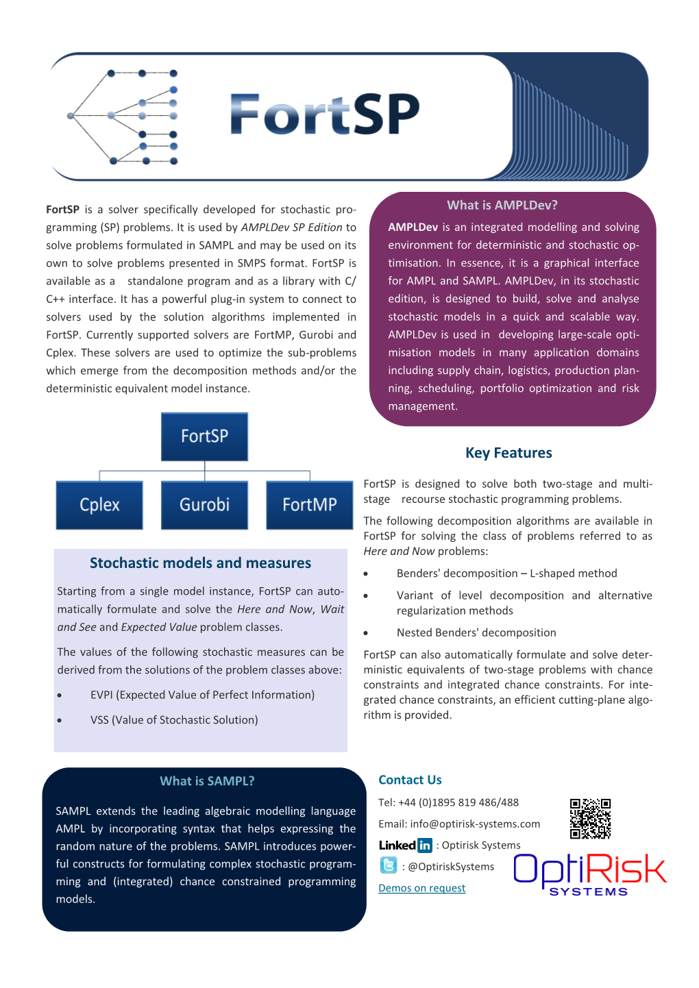 Key Features Stochastic Models and Measures