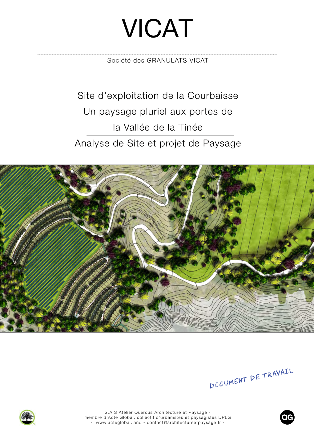 Site D'exploitation De La Courbaisse Un Paysage