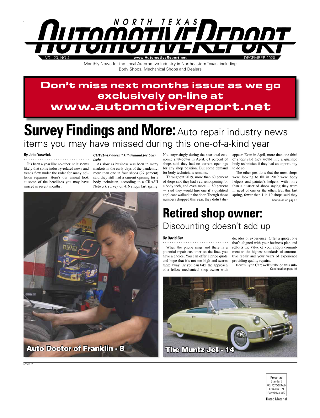Survey Findings and More:Auto Repair Industry News