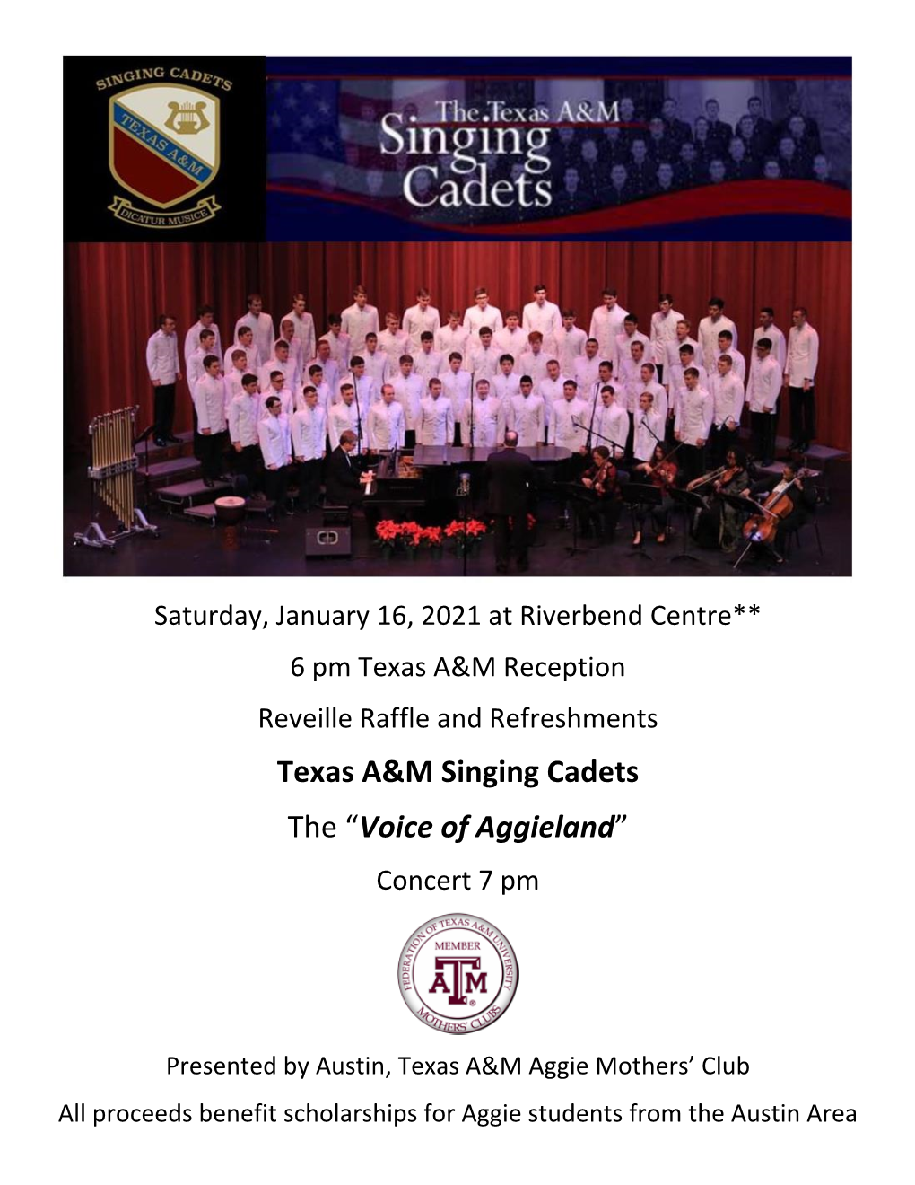 Texas A&M Singing Cadets the “Voice of Aggieland”