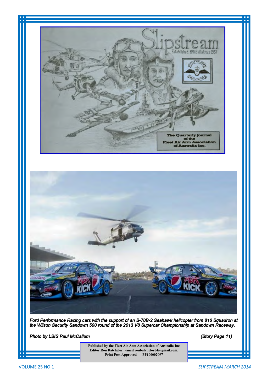 Volume 25 No 1 Slipstream March 2014