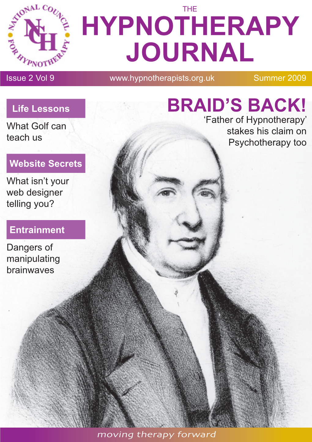 Hypnotherapy Journal Issue 2 Vol 9 Summer 2009