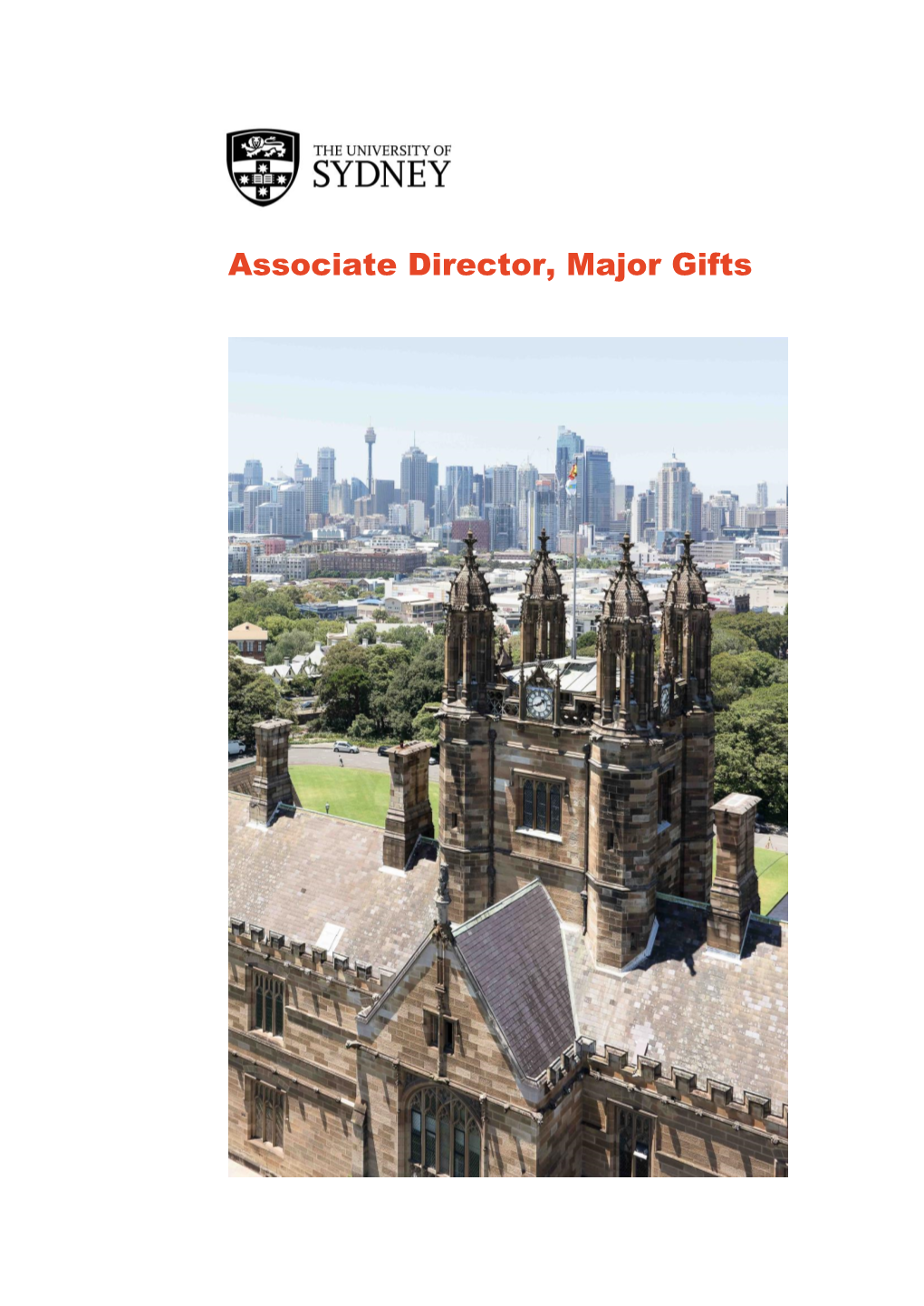 Associate Director, Major Gifts