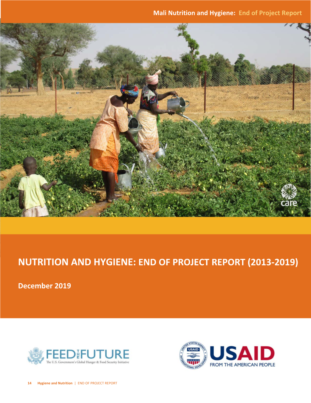 Nutrition and Hygiene: End of Project Report (2013‐2019)