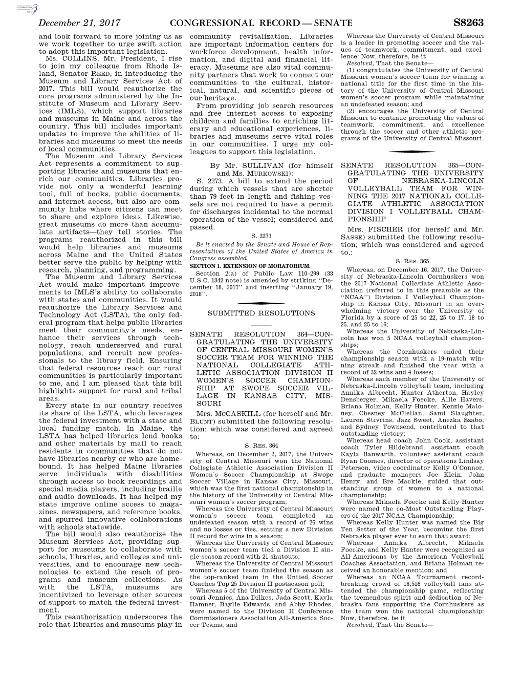 Congressional Record—Senate S8263